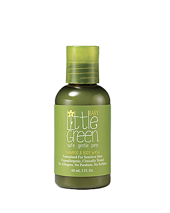 Little Green Baby Shampoo and Body Wash - Шампунь и гель для тела Без Слез 60 мл - hairs-russia.ru